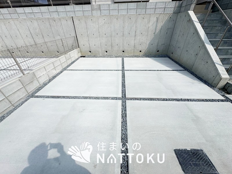 枚方市楠葉美咲　2号地 現地写真（駐車場）