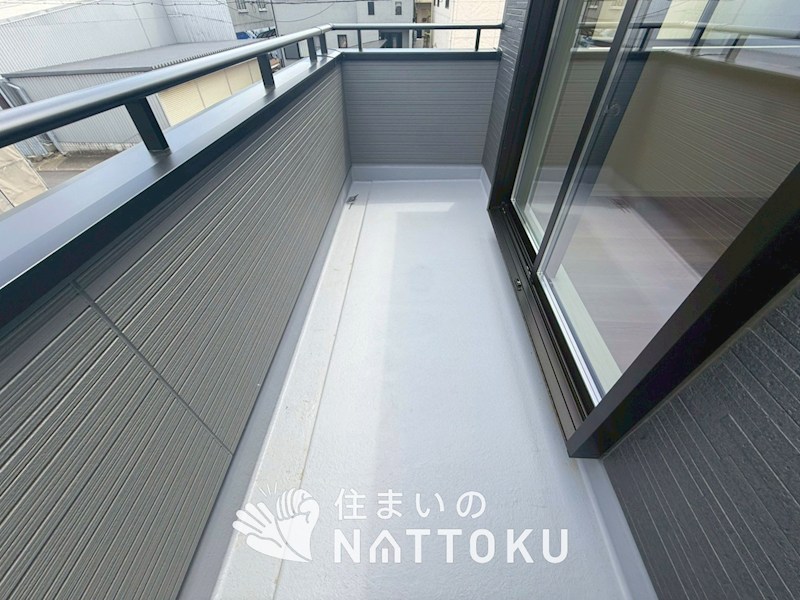 堺市東区大美野　第6期　1号地 現地写真（バルコニー）