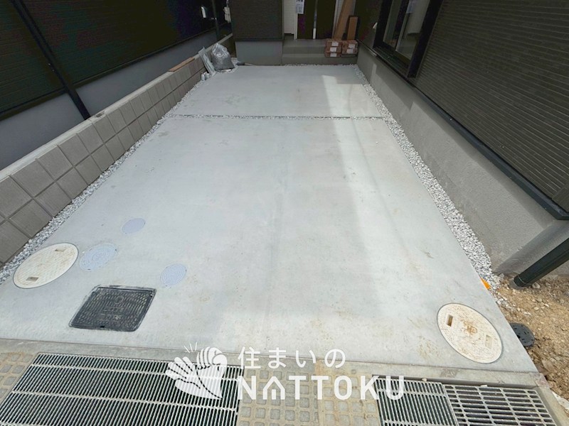 堺市東区大美野　第6期　3号地  現地写真（駐車場）