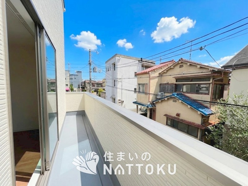 寝屋川市池田本町　第1期 現地写真（バルコニー）