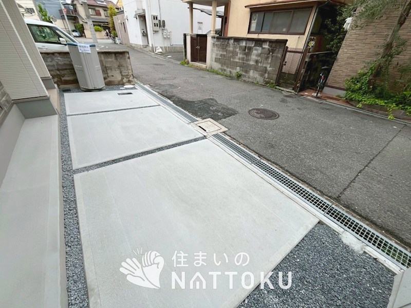 寝屋川市池田本町　第1期 現地写真（駐車場）