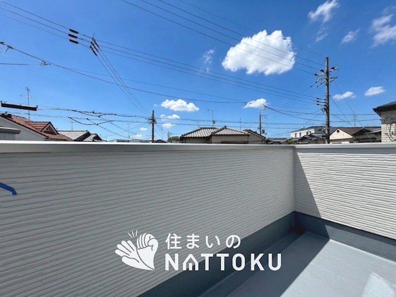 京田辺市興戸南落延　第1期 現地写真（バルコニー）