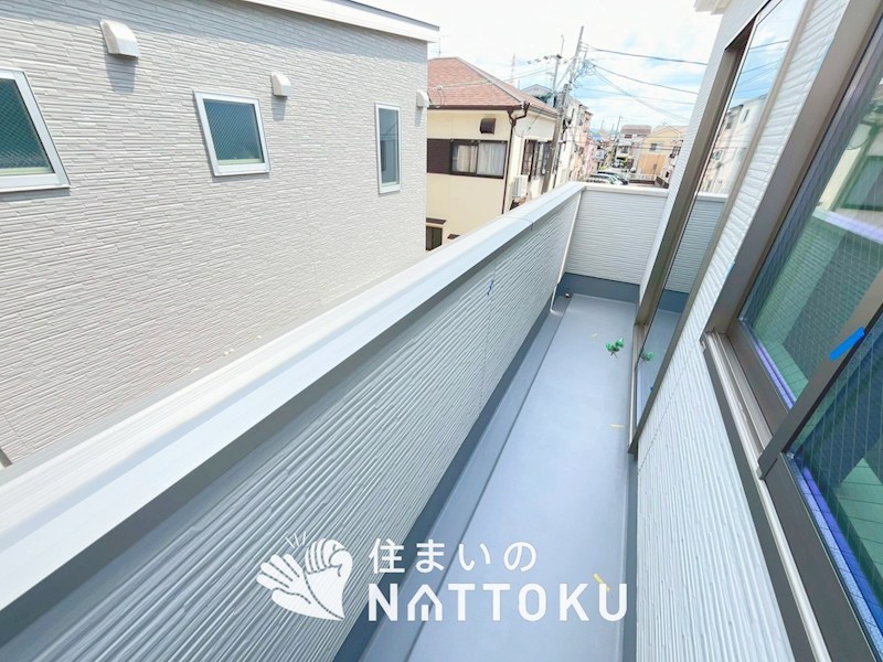 高槻市大塚町　第1期　 現地写真（バルコニー）