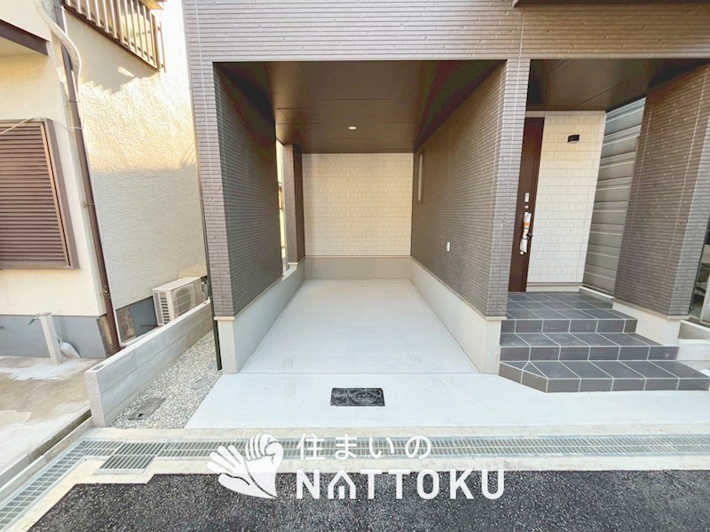 大阪市東住吉区杭全 現地写真（駐車場）