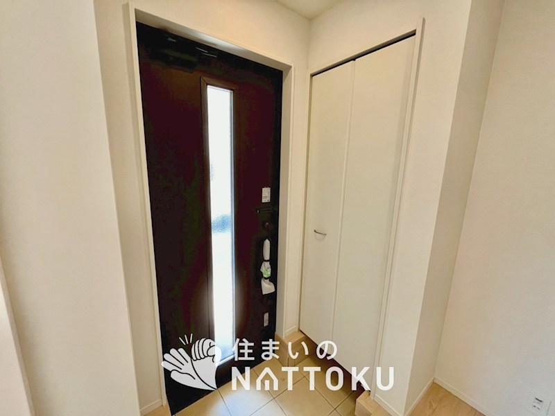 木津川市木津清水　第32期　2号地 現地写真（玄関）