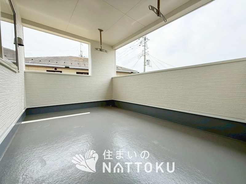 東近江市小脇町　第5期 1号地 現地写真（バルコニー）