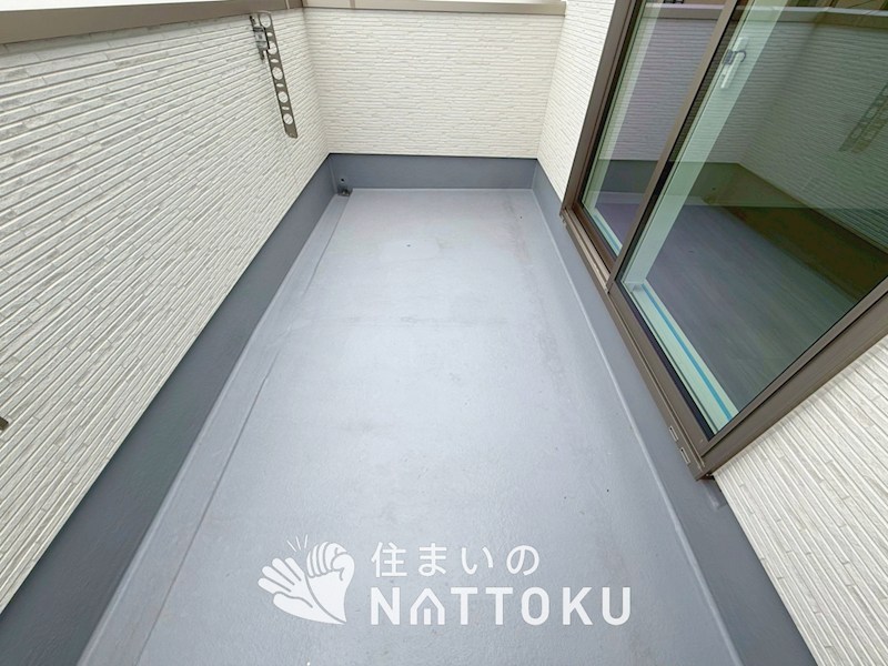 草津市上笠　第1期 現地写真（バルコニー）