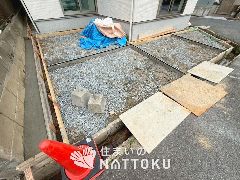 草津市上笠　第1期 現地写真（駐車場）