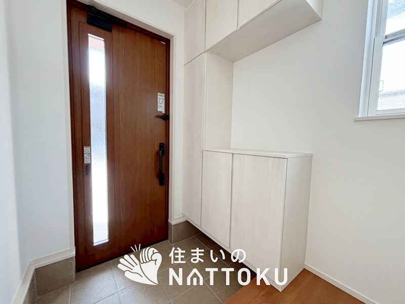 京都市伏見区羽束師鴨川町　第3期　2号地 現地写真（玄関）