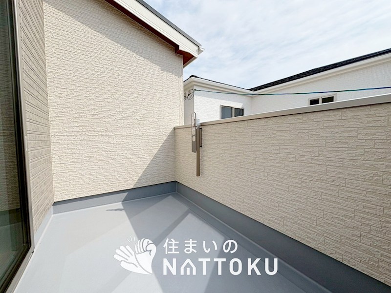 京都市伏見区羽束師鴨川町　第3期　2号地 現地写真（バルコニー）