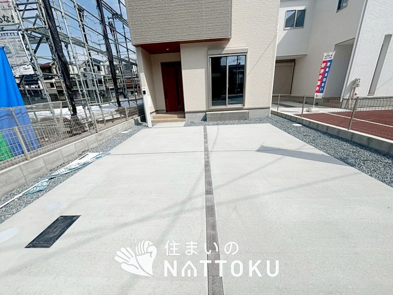 京都市伏見区羽束師鴨川町　第3期　2号地 現地写真（駐車場）