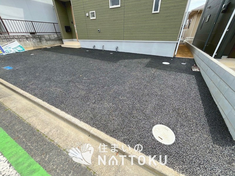 柏原市高井田　第3期　2号地 現地写真（駐車場）