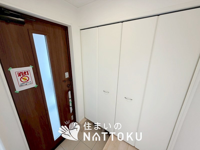 松原市上田　第2期　3号地  現地写真（玄関）