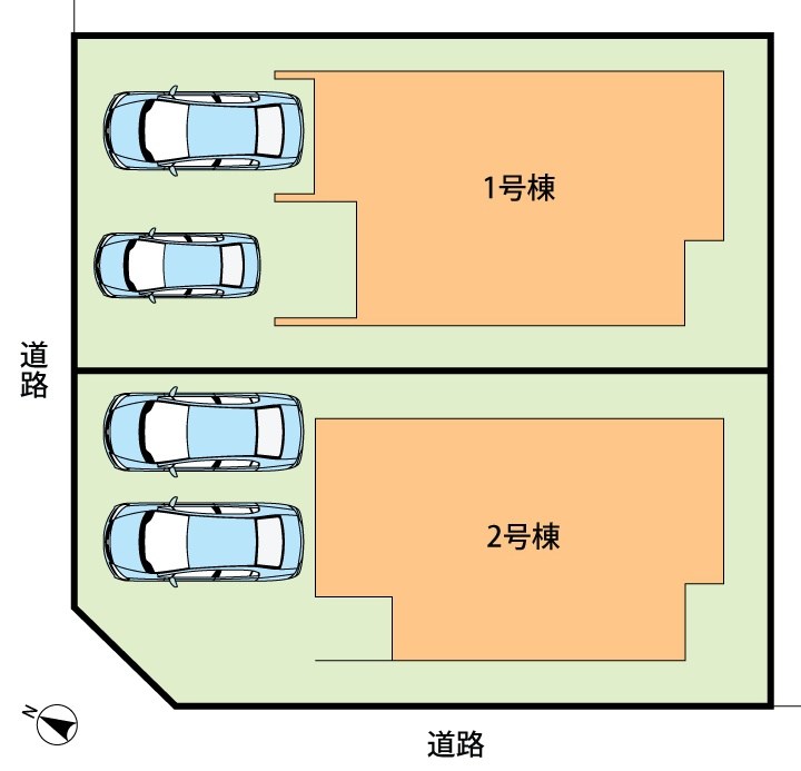 大阪狭山市大野台　第10期　1号地  区画図