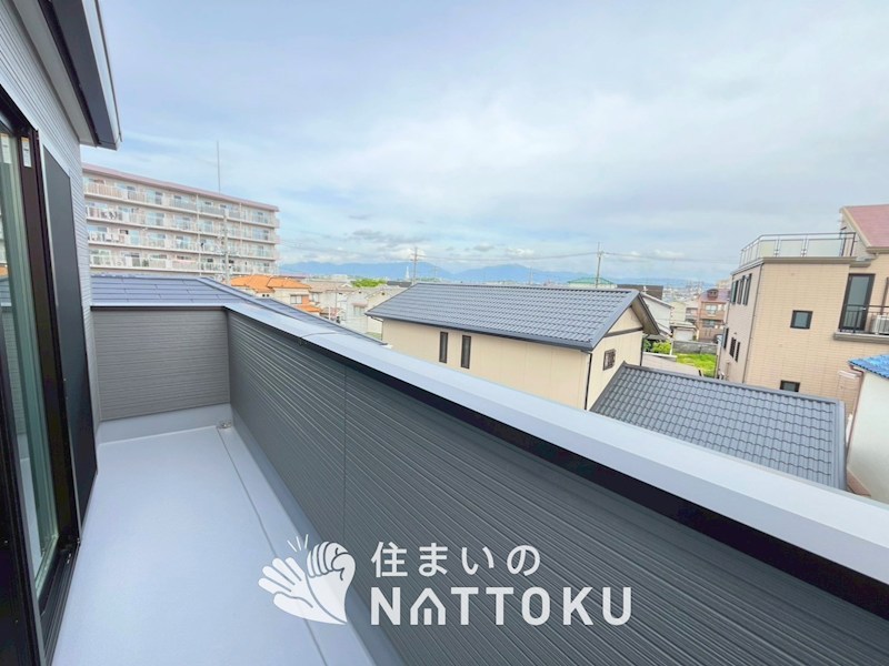 堺市東区南野田　第1期　1号地  現地写真（バルコニー）