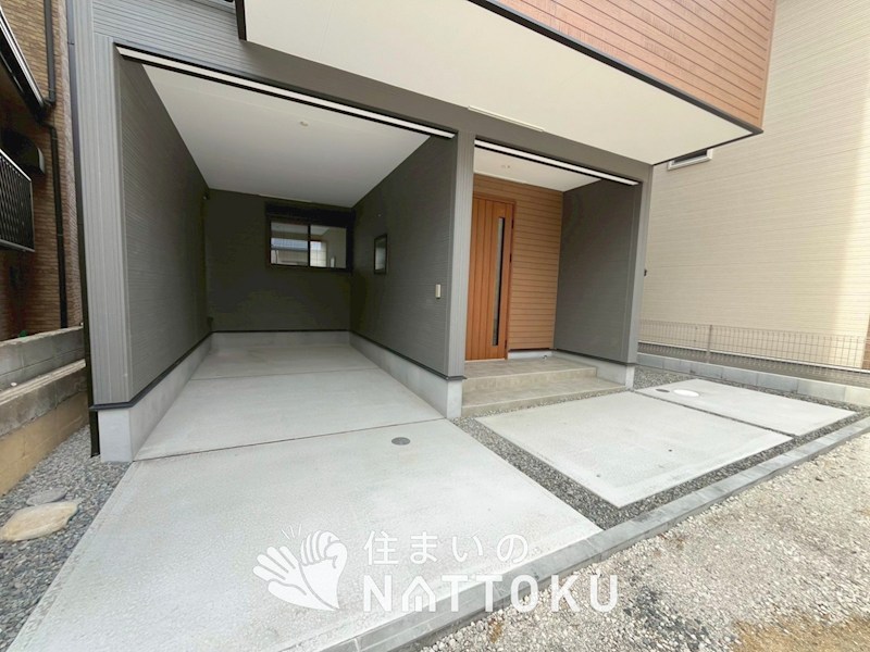 堺市東区南野田　第1期　1号地  現地写真（駐車場）