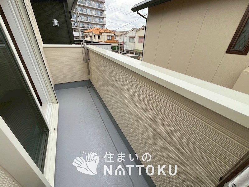 堺市東区南野田　第1期　2号地 現地写真（バルコニー）