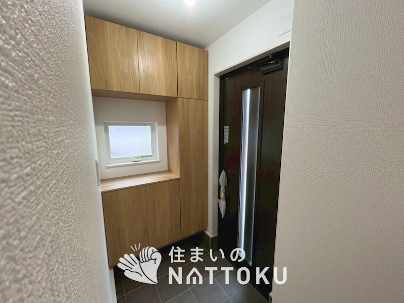 堺市東区南野田　第1期　4号地 現地写真（玄関）