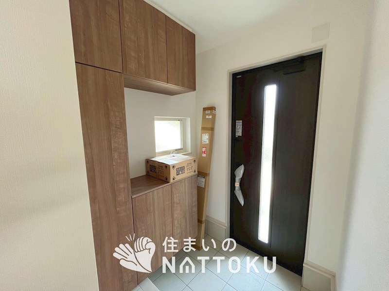 堺市東区草尾　第2期　1号地 現地写真（玄関）