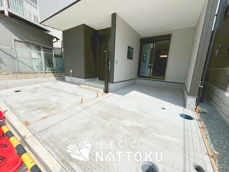 堺市東区草尾　第2期　1号地 現地写真（駐車場）