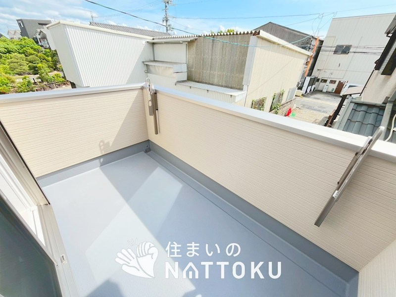 堺市東区草尾　第2期　3号地  現地写真（バルコニー）