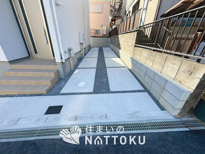 枚方市印田町　第1期　1号地 現地写真（駐車場）