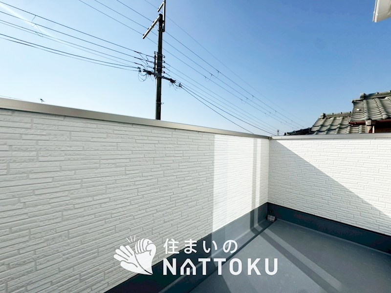 城陽市寺田深谷　第3期 現地写真（バルコニー）