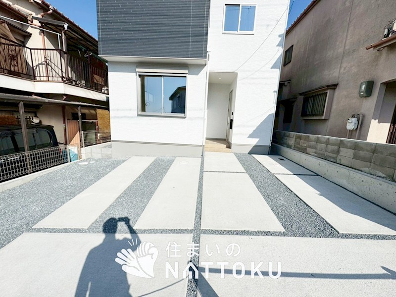 城陽市寺田深谷　第3期 現地写真（駐車場）