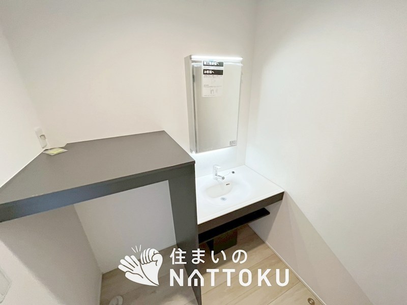 貝塚市脇浜　第1期　 内観写真（洗面台・洗面所）