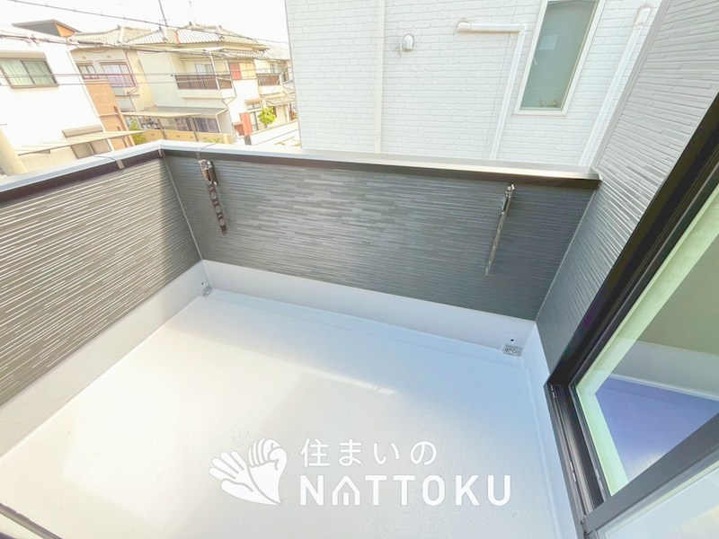 藤井寺市梅が園町　第1期　2号地 現地写真（バルコニー）