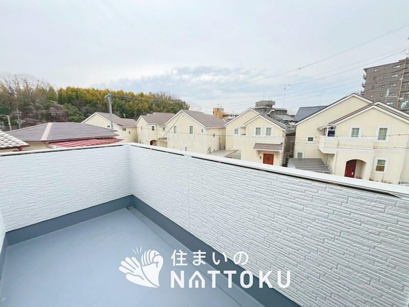 枚方市菊丘町　第1期　1号地 現地写真（バルコニー）