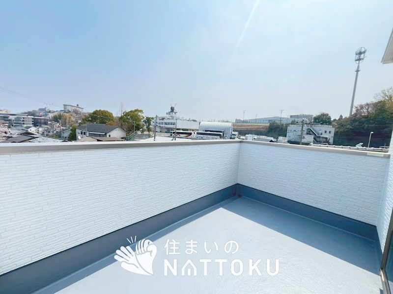 枚方市菊丘町　第1期　2号地 現地写真（バルコニー）