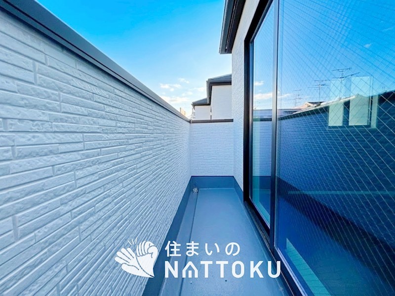 藤井寺市小山　第1期　1号地 現地写真（バルコニー）
