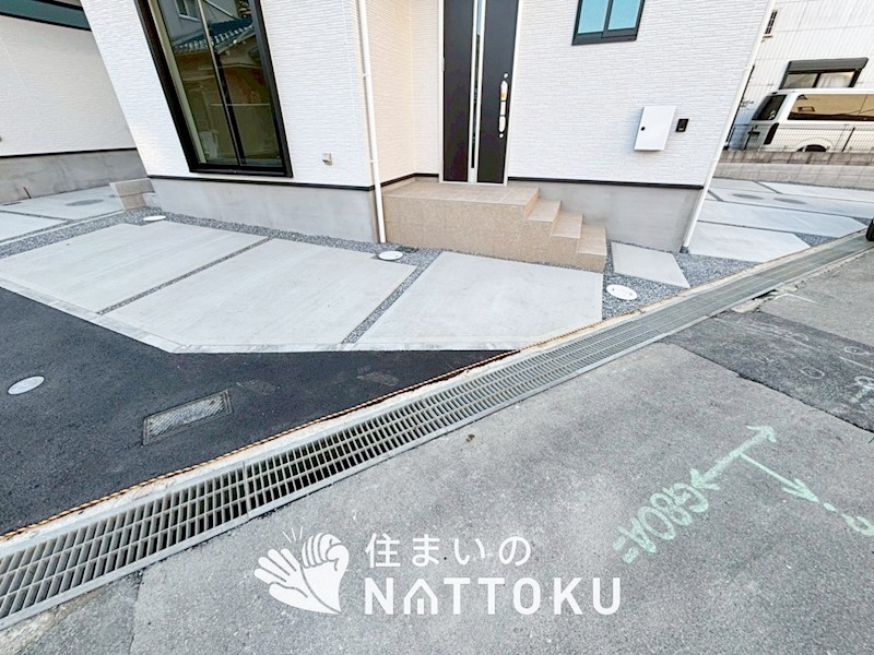 藤井寺市小山　第1期　1号地 現地写真（駐車場）