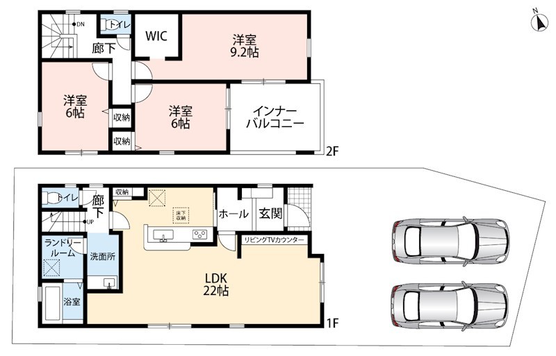 甲賀市水口町八坂　3号地 間取図・土地図