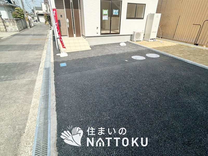 阪南市自然田　第3期 現地写真（駐車場）