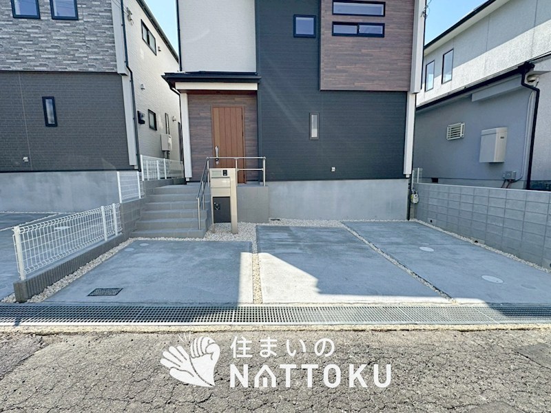枚方市長尾東町　第2期　1号地 現地写真（駐車場）