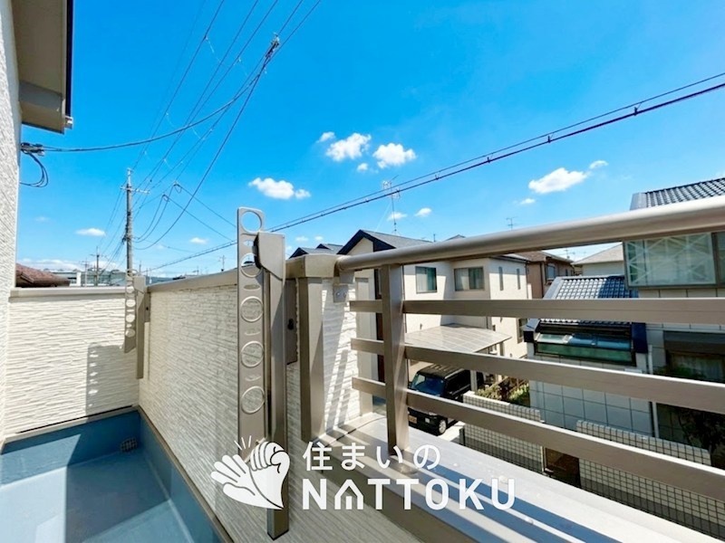 藤井寺市梅が園町 現地写真（バルコニー）