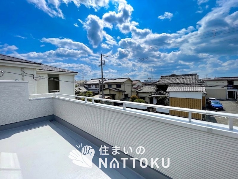 姫路市田寺　第5期　1号地 現地写真（バルコニー）