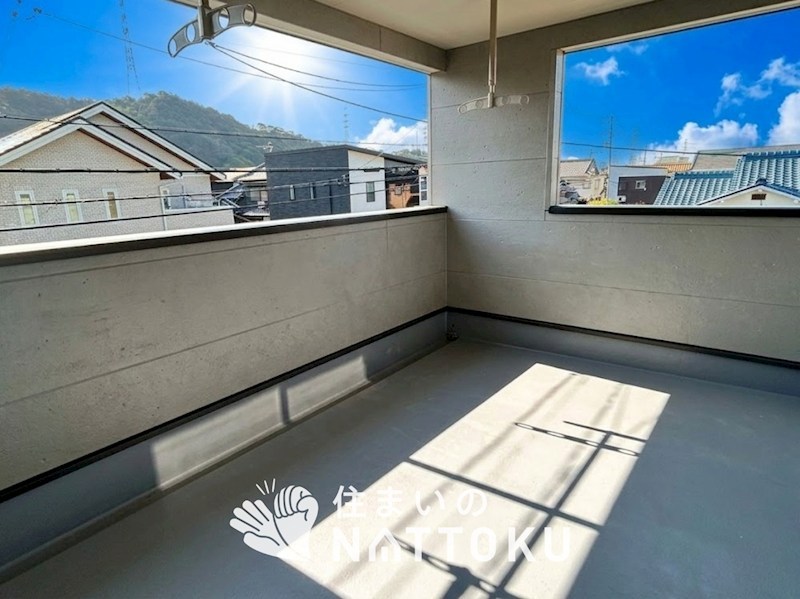 姫路市飾磨区妻鹿　第1期　3号地 現地写真（バルコニー）