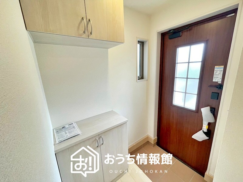 岐阜市西中島　第2期　1号地 現地写真（玄関）