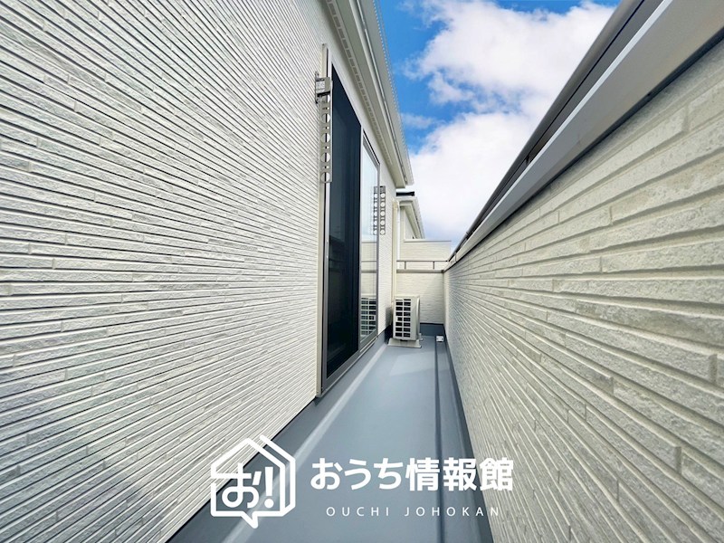 岐阜市西中島　第2期　1号地 現地写真（バルコニー）
