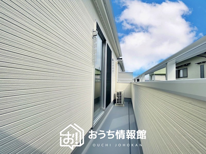 岐阜市西中島　第2期　3号地 現地写真（バルコニー）
