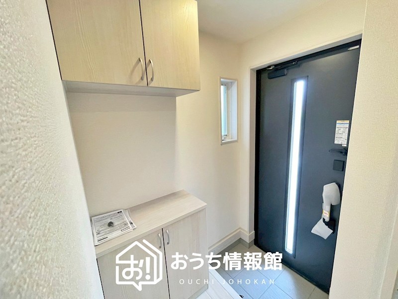 岐阜市西中島　第2期　4号地 現地写真（玄関）