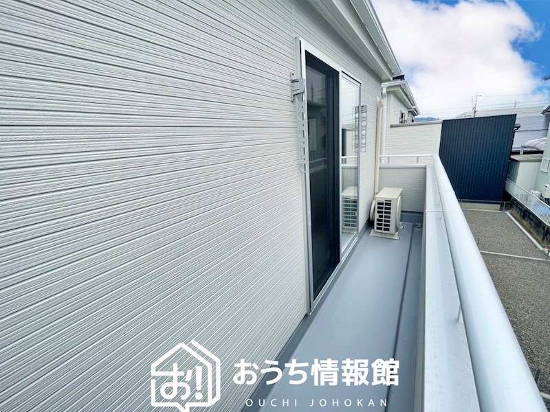 岐阜市西中島　第2期　4号地 現地写真（バルコニー）