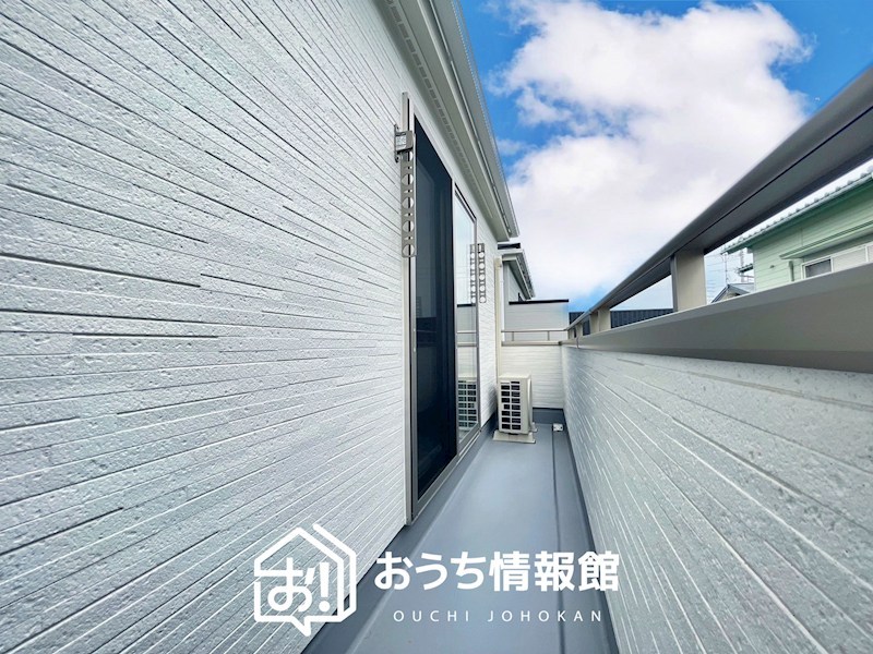 岐阜市西中島　第2期　5号地  現地写真（バルコニー）