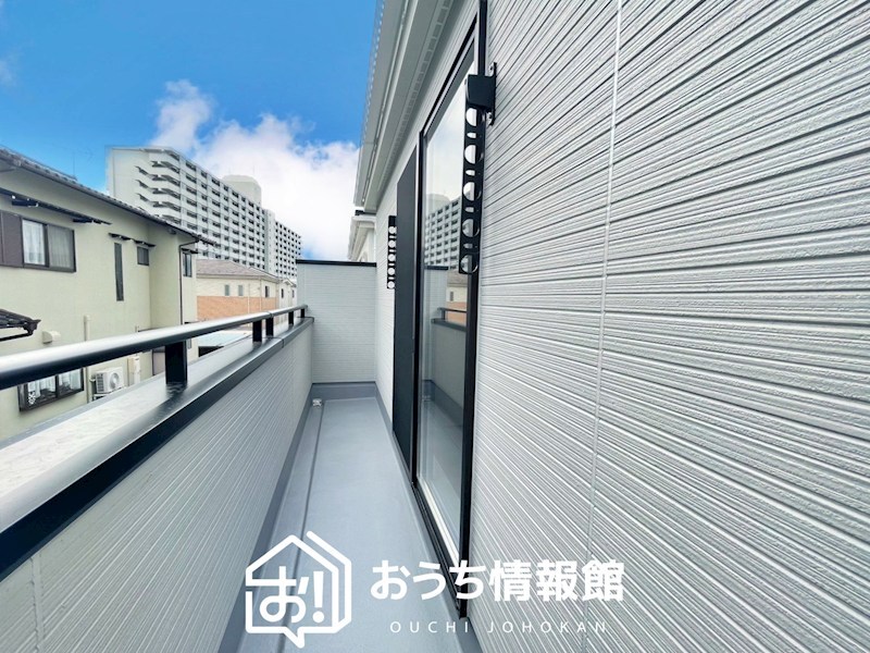 岐阜市西中島　第2期　6号地  現地写真（バルコニー）