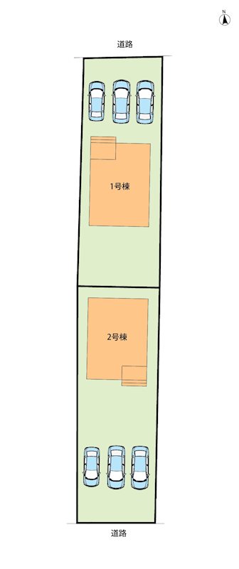 各務原市那加前野町　第4期　2号地 区画図