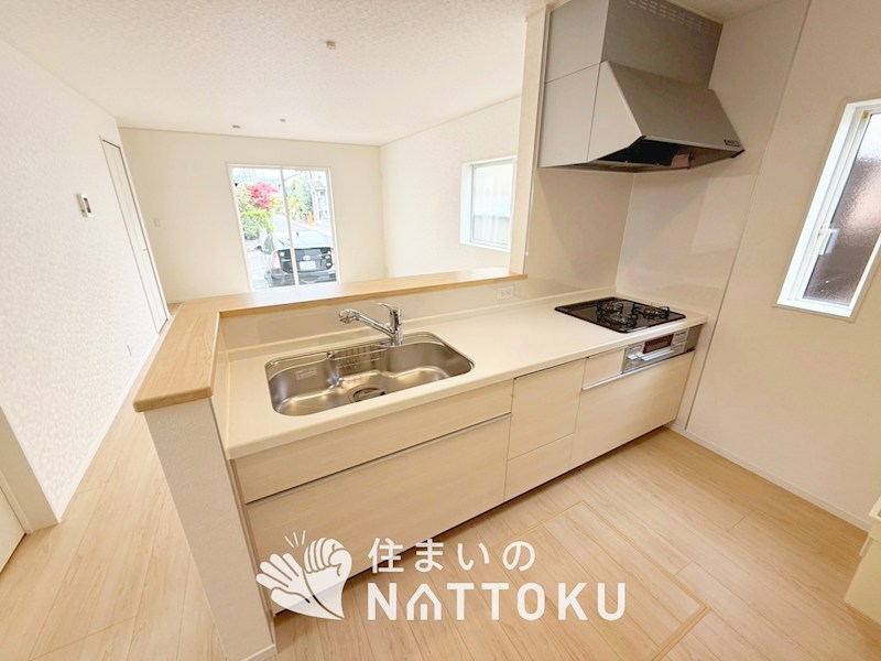 草津市上笠　第9期 内観写真（キッチン）