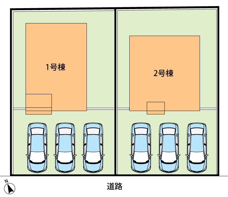 東近江市林田町　第5期　1号地 区画図